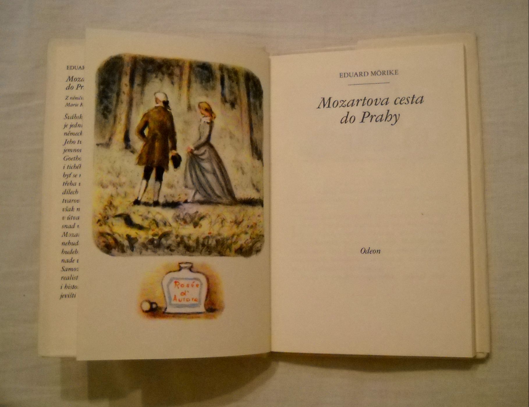 Eduard Mőrike - Mozartova cesta do Prahy - 1977
