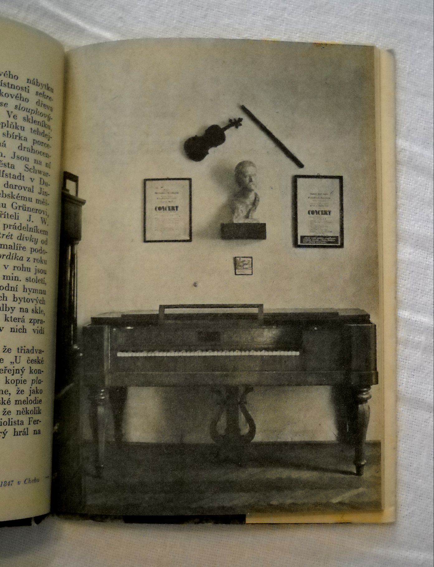 Stanislav Babický - Cheb - museum a hrad - 1958