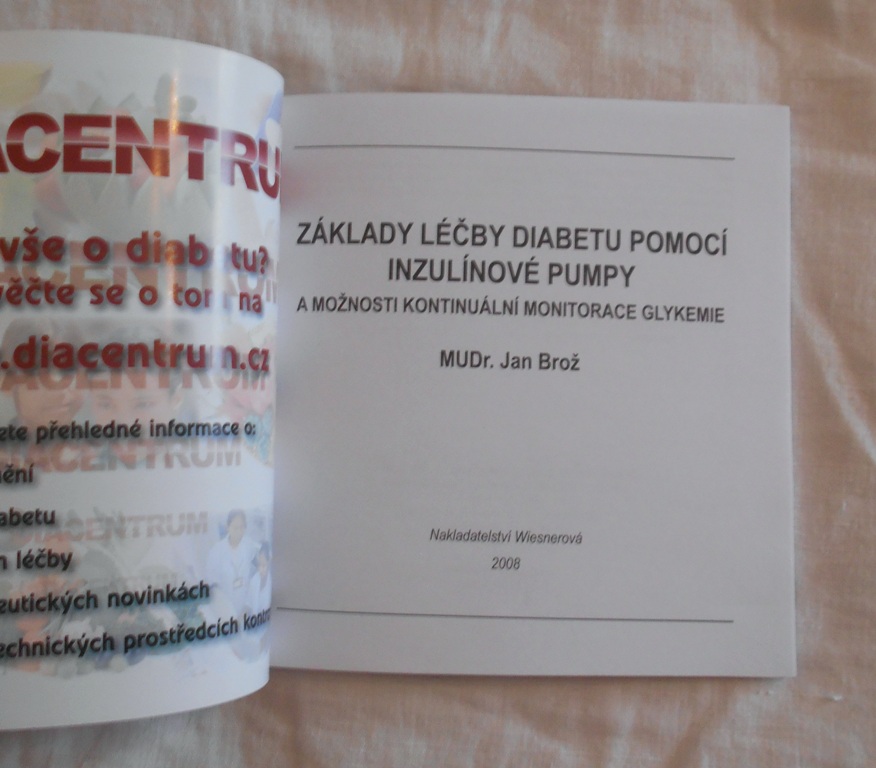 MUDr. Jan Brož - Základy léčby diabetu pomocí inzulínové pumpy - 2008