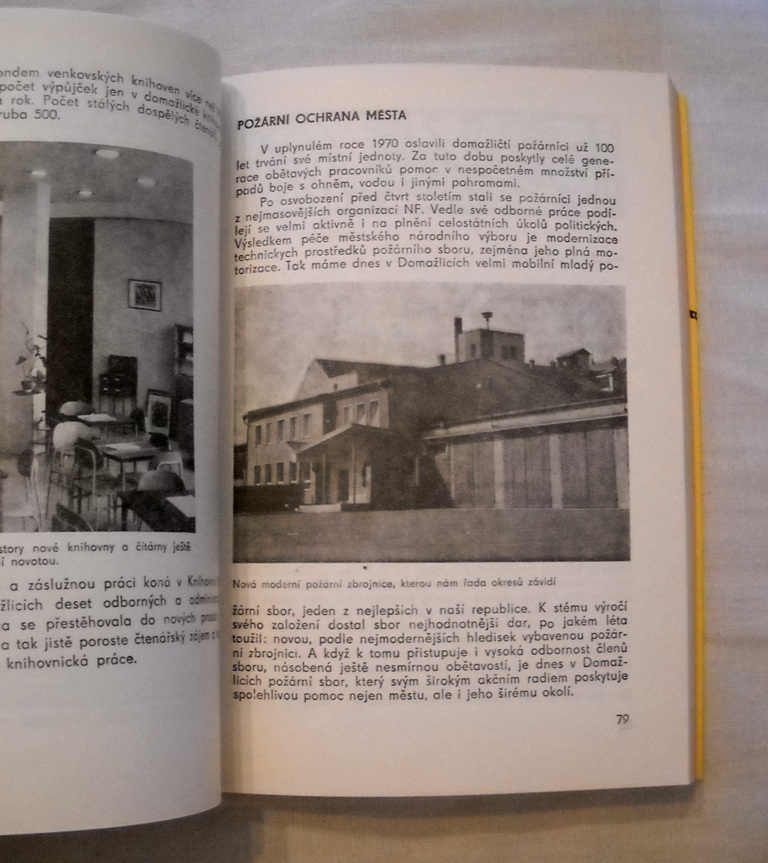 Domažlice včera dnes a zítra - 1000 let - 1971