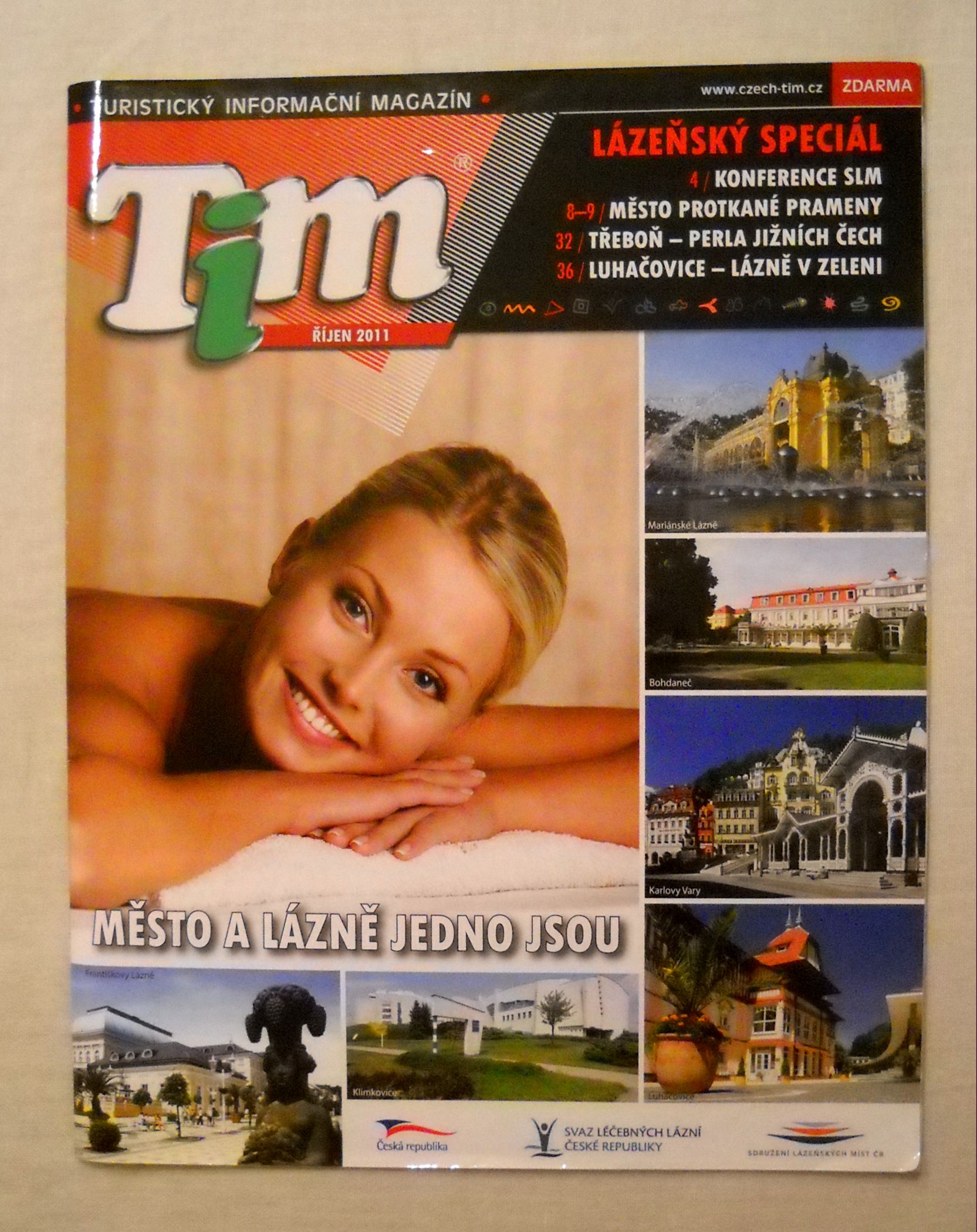 Časopis Tim - Turistický informační magazín číslo 10 2010