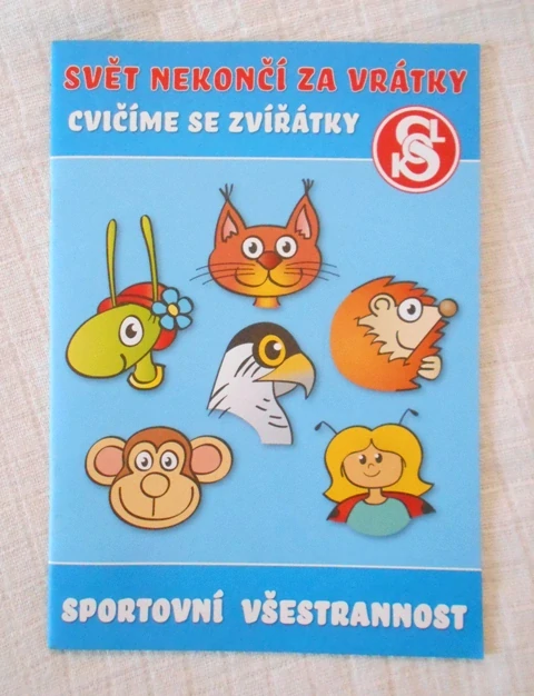 Dětské omalovánky Svět nekončí za vrátky - Sokol 2017