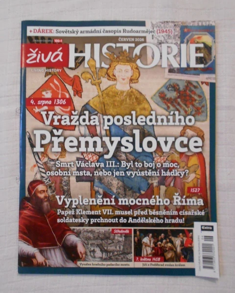 Časopis Živá historie červen 2026 - bez dárku