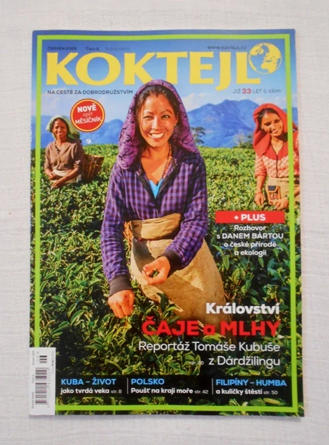 Časopis Koktejl číslo 6 - červen 2025