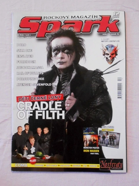 Rockový magazín Spark rok 2010 číslo 12 - SE STŘEDOVÝM PLAKÁTEM