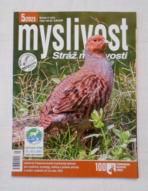 Časopis Myslivost Stráž myslivosti rok 2023 číslo 5