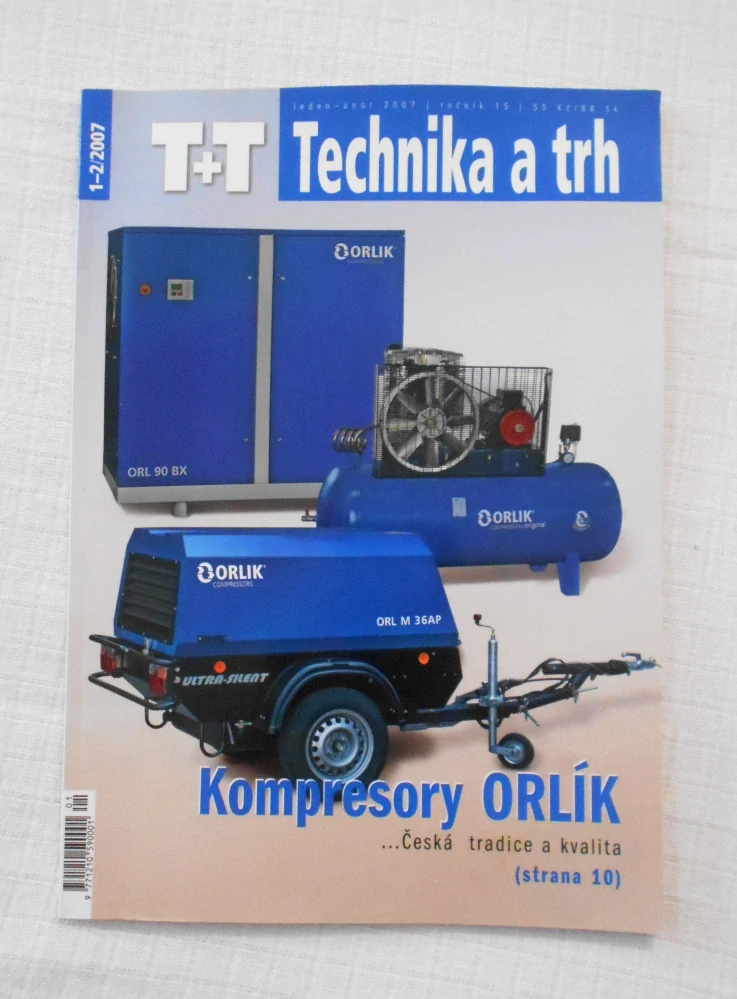 Časopis Technika a trh rok 2007 číslo 1-2