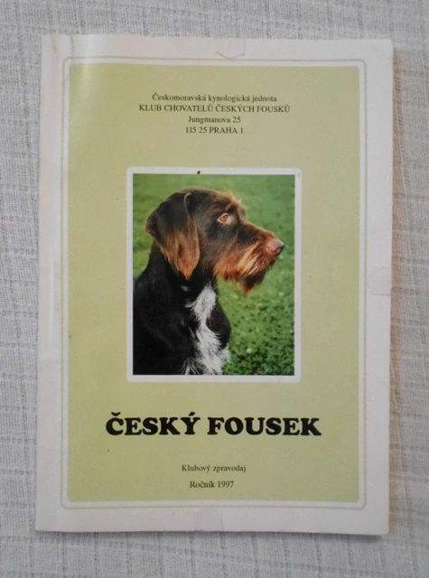 Český fousek - Klubový zpravodaj ročník 1997