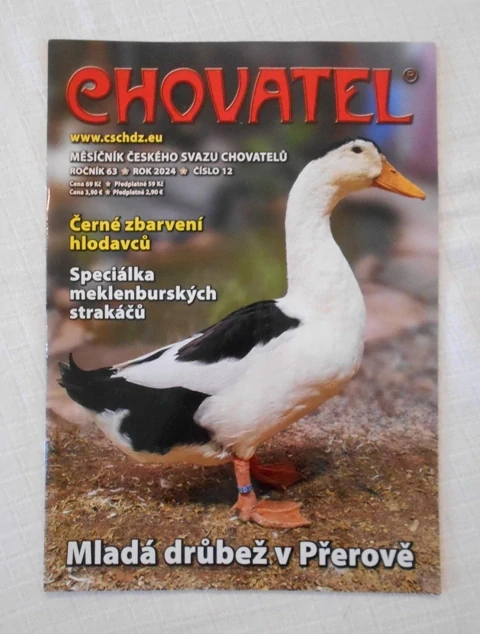Časopis Chovatel rok 2024 číslo 12