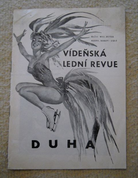 Program Vídeňská lední revue Duha 1967
