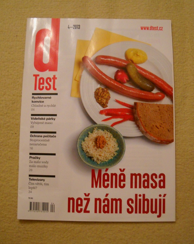 Časopis d Test - číslo 4 rok 2013