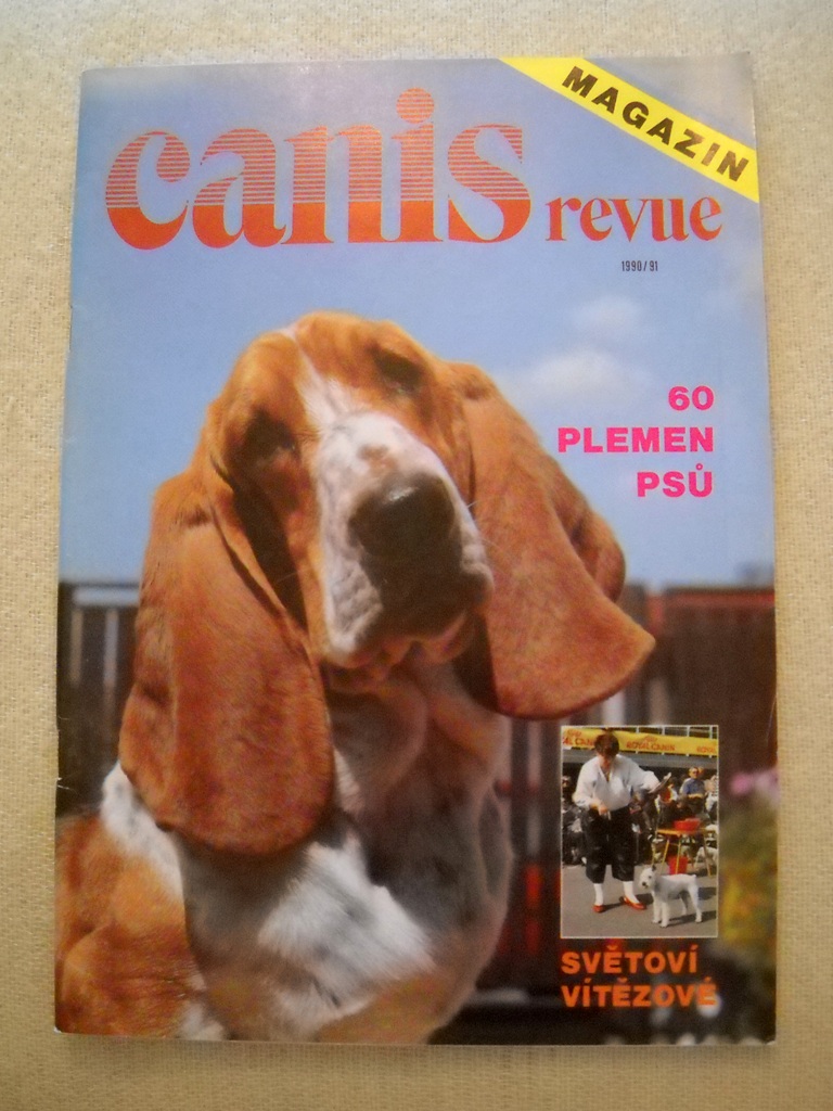 Časopis Canis Revue magazin - 1990/91
