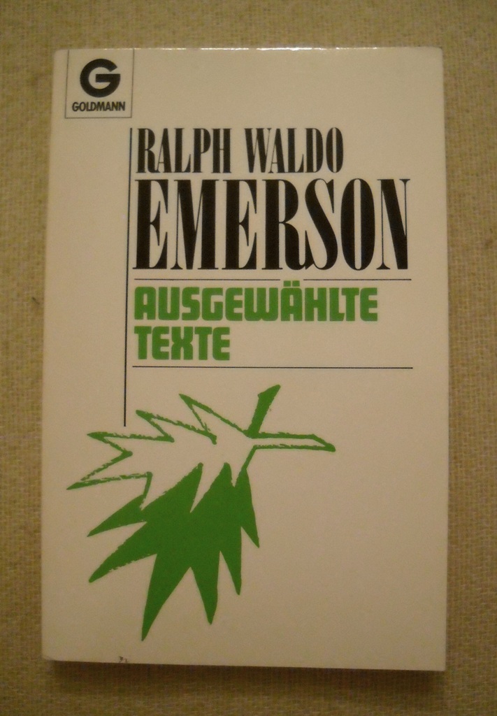 Ralph Waldo Emerson - Ausgewählte texte - 1987
