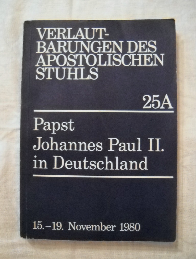 Papst Johannes Paul II. in Deutschland
