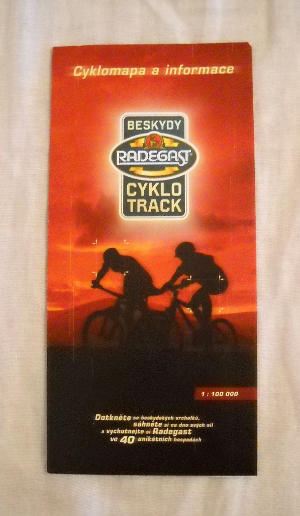 Mapa Cyklo Track Beskydy 1 : 100 000