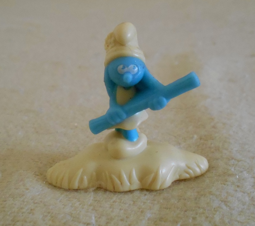 Dětská figurka - Šmoulinka na podstavci - 5 cm