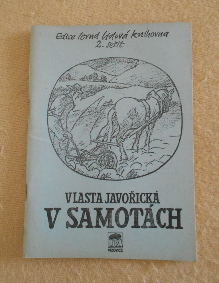 Vlasta Javořická - V samotách 2. sešit - 1991