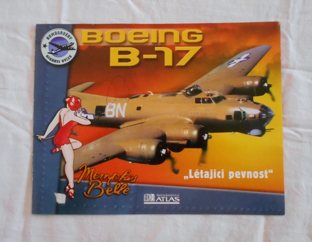 Reklamní objednávkový leták Boeing B-17 Flying Fortress - Atlas Editions