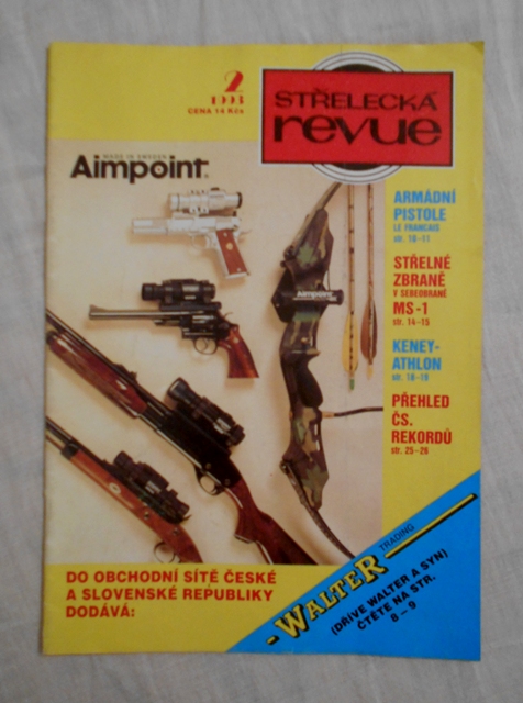 Časopis Střelecká revue rok 1993 číslo 2