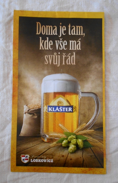 Propagační mapa Klášter - Pivovary Lobkowicz - Mladoboleslavsko
