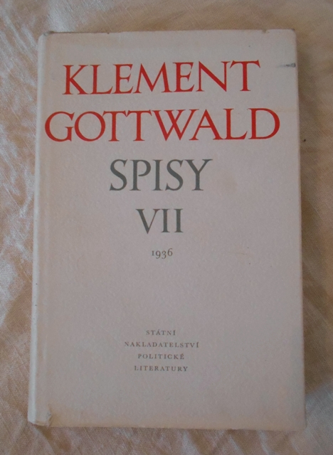 Klement Gottwald - Spisy VII 1936 - Svoboda 1953