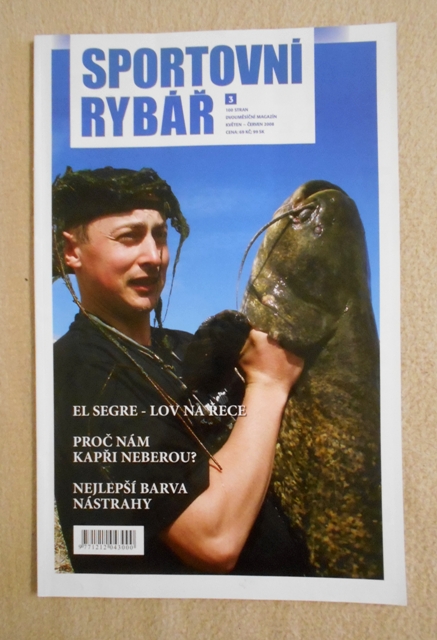 Časopis Sportovní rybář květen-červen 2008