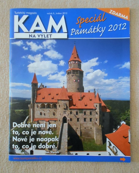 Kam na výlet - Památky 2012 Speciál