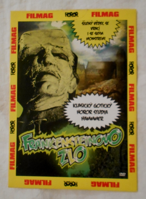 Frankensteinovo zlo - horor - DVD NEVYBALENÉ