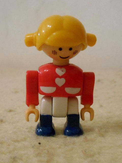 Dětská figurka - panenka kloubová - 5,5 cm