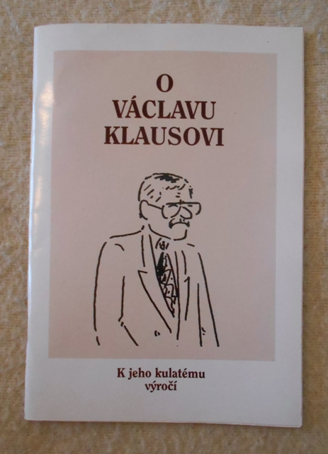 Václav Klaus, Vladimír Jiránek - O Václavu Klausovi K jeho kulatému výročí - 1996