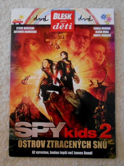 Spy kids 2 - rodinný dobrodružný - DVD NEVYBALENÉ