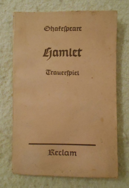 William Shakespeare - Hamlet - Leipzig 1941