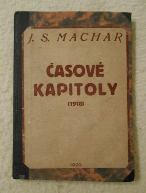 Josef Svatopluk Machar - Časové kapitoly (1918) - 1920