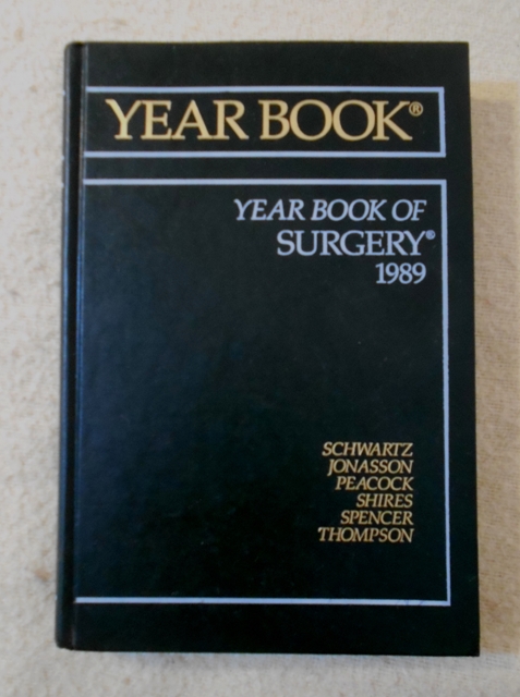 Yearbook of Surgery 1989 - USA 1989 - anglicky