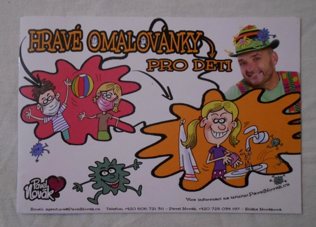 Dětské omalovánky Hravé omalovánky pro děti - Pavel Novák