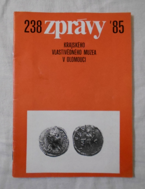 Časopis Zprávy Krajského vlastivědného muzea v Olomouci 238 - 1985