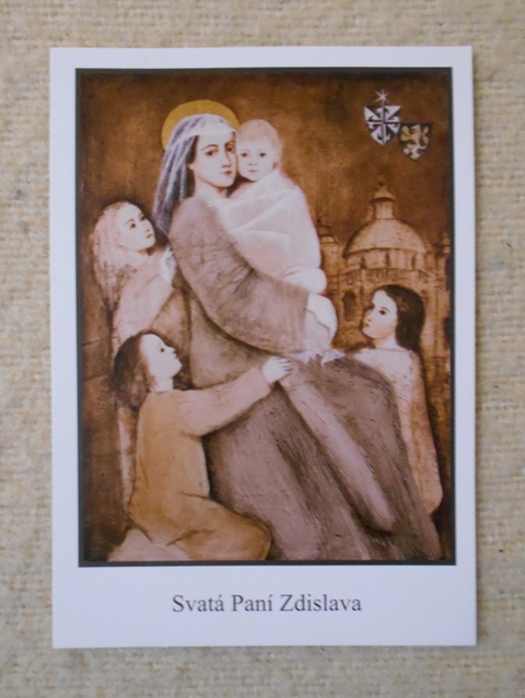 Svatý obrázek Svatá Paní Zdislava