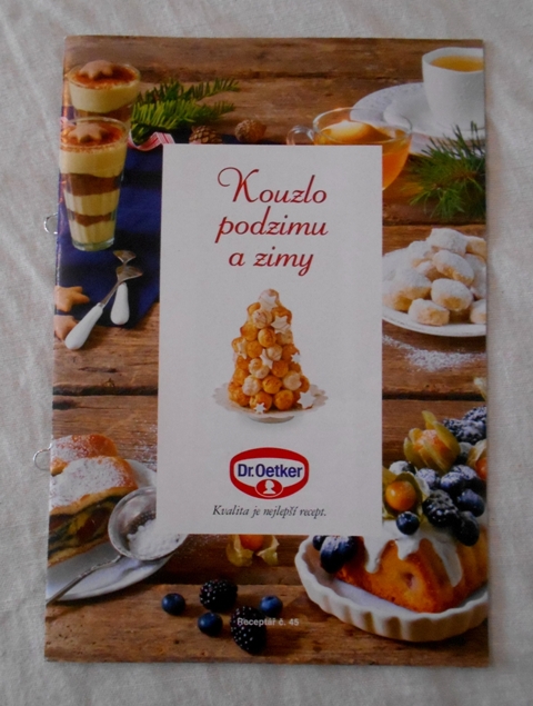 Dr. Oetker Kouzlo podzimu a zimy - Receptář č. 45