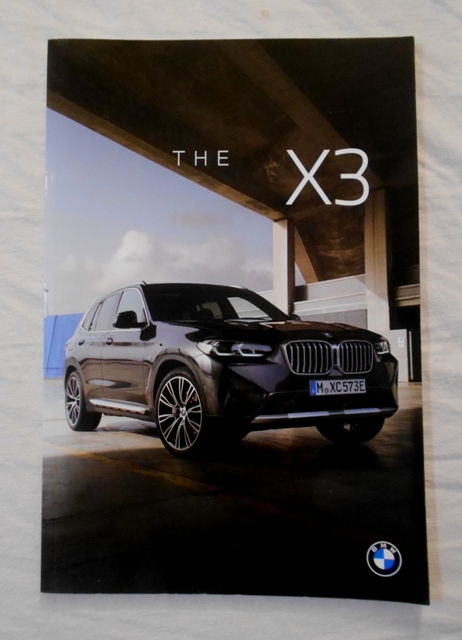 Reklamní prospekt The X3 - BMW 2021