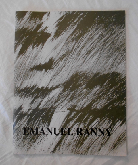 Emanuel Ranný - katalog Galerie Malovaný dům Třebíč 1992 - S PODPISEM