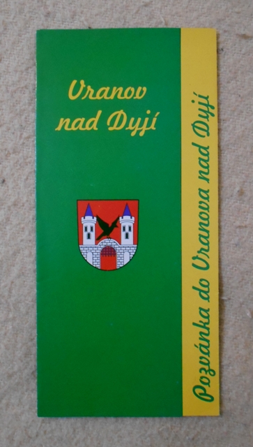 Regionální propagační leták Pozvánka do Vranova nad Dyjí