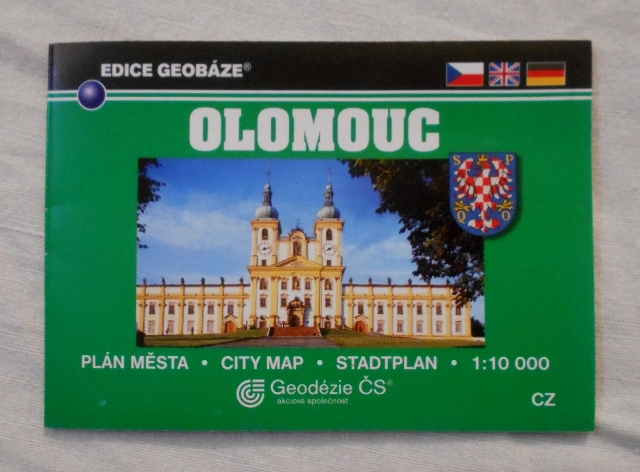 Mapa - Olomouc Plán města - Edice Geobáze - 2000