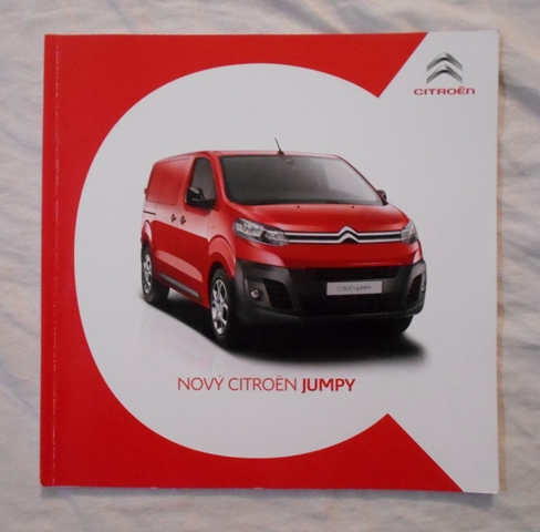 Reklamní prospekt Nový Citroën Jumpy - 2016