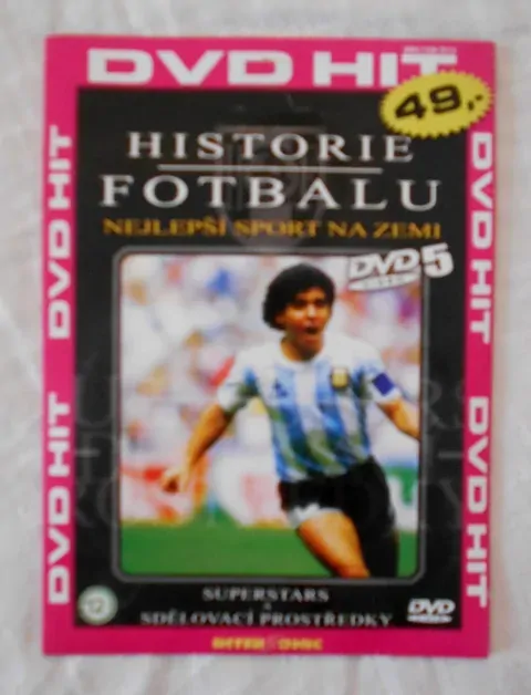 DVD Historie fotbalu 5 Nejlepší sport na Zemi - DVD NEVYBALENÉ