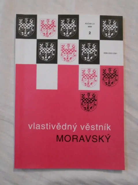 Časopis Vlastivědný věstník moravský rok 2002 číslo 2