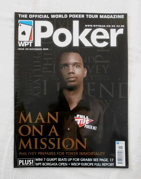 Časopis WPT Poker Magazine November 2009 - anglicky