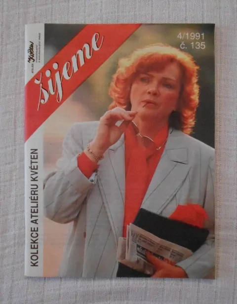 Časopis Šijeme v Ateliéru květen 135 - číslo 4/1991