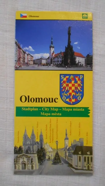Mapa - Olomouc Plán města - AAA 1999