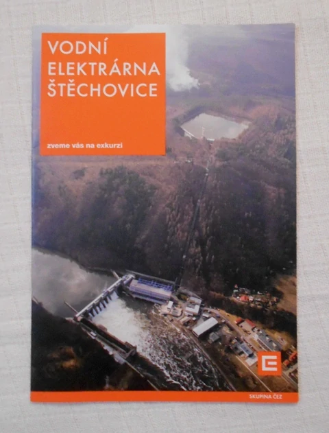 Brožura Vodní elektrárna Štěchovice - ČEZ