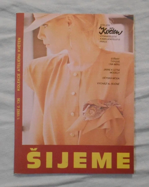 Časopis Šijeme - Ateliér Květen 136 - číslo 1/1992